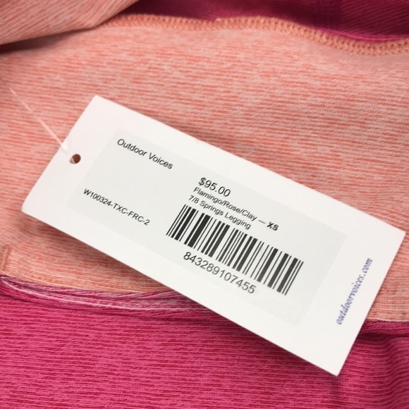 NWT Outdoor Voices 7/8 Springs Leggings - Picture 4 of 10